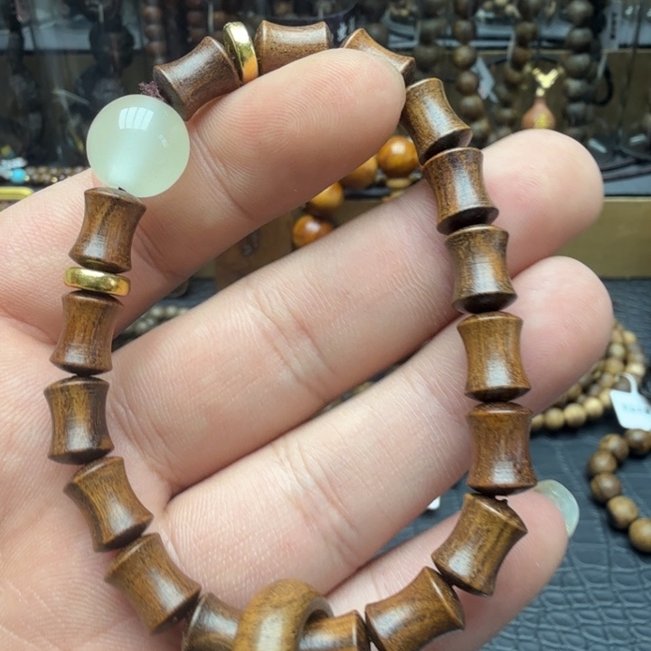 黄花梨/降香黄檀手串/手链8黄花梨