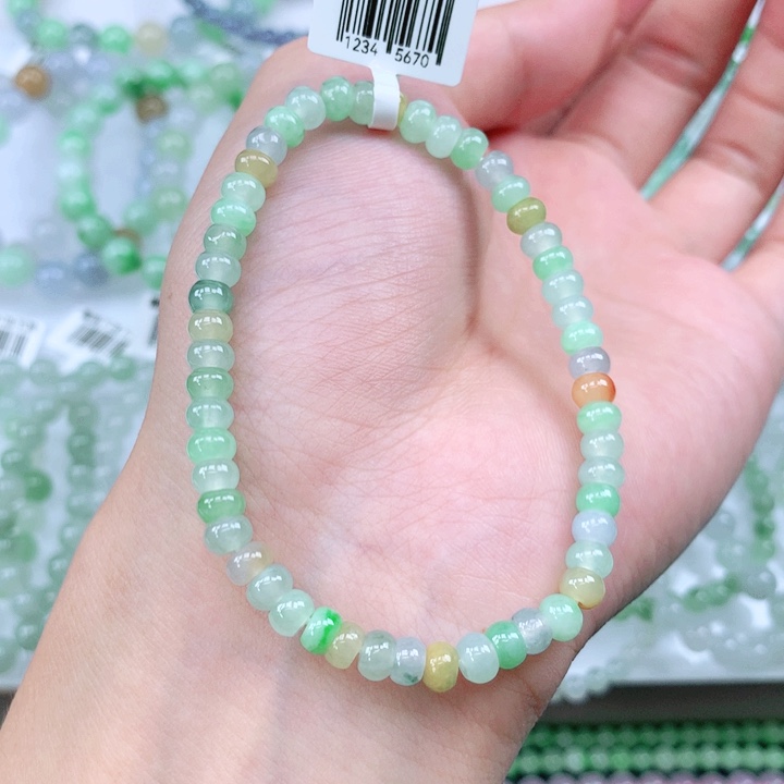 未镶嵌手链翡翠翡翠
