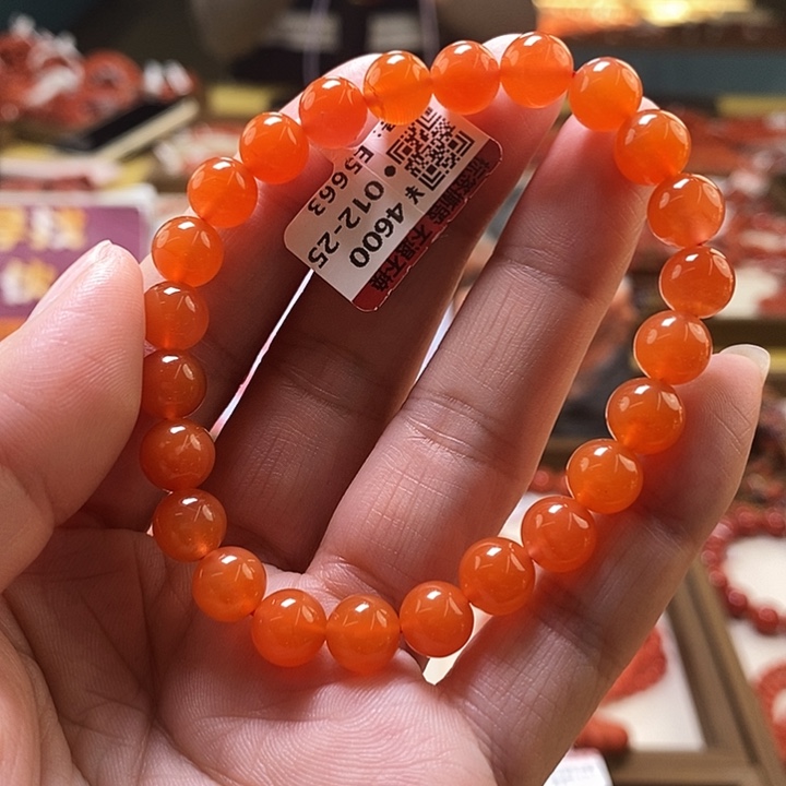 未镶嵌手串南红玛瑙