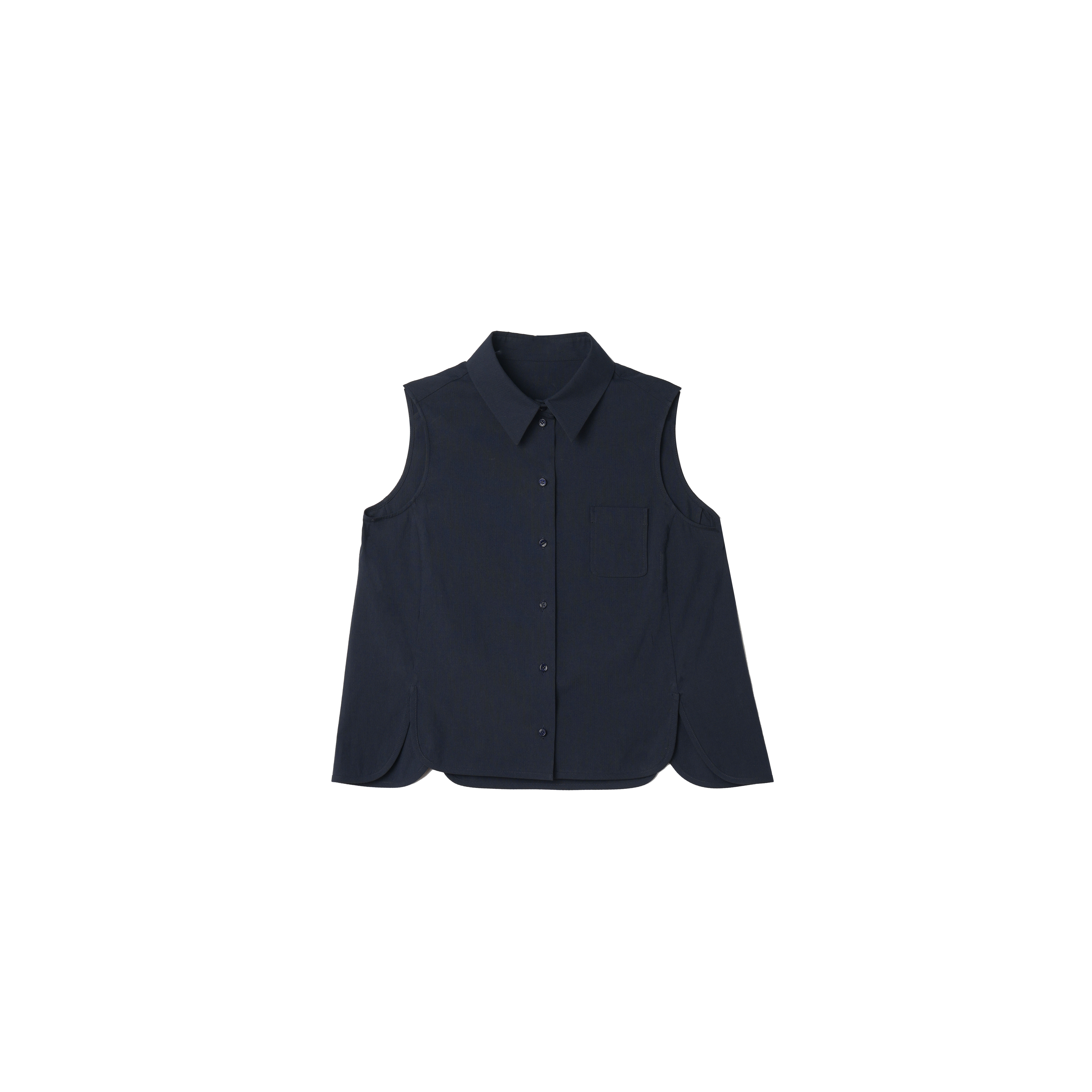 IVYERICA酵洗泡泡纱娃娃款上衣