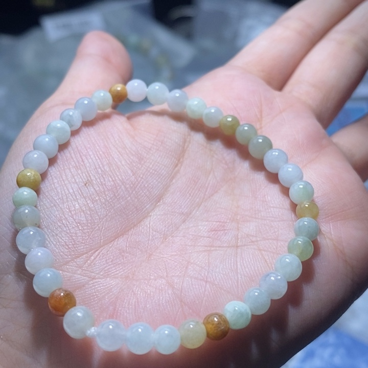 未镶嵌手串翡翠天然缅甸A货翡翠