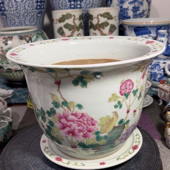 紫砂茶叶罐粉彩1111111122111