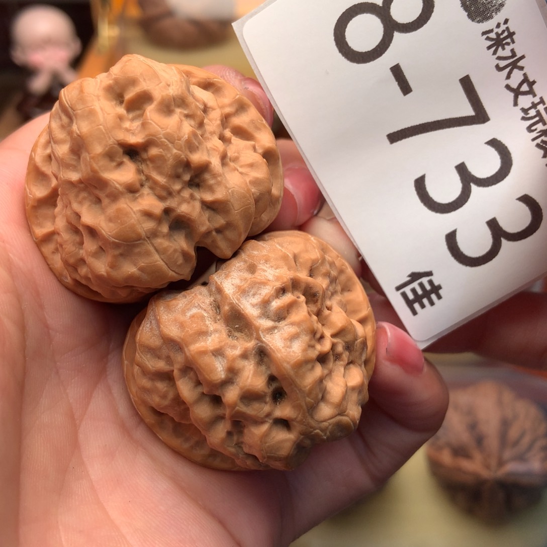 文玩核桃把件40蛤蟆头