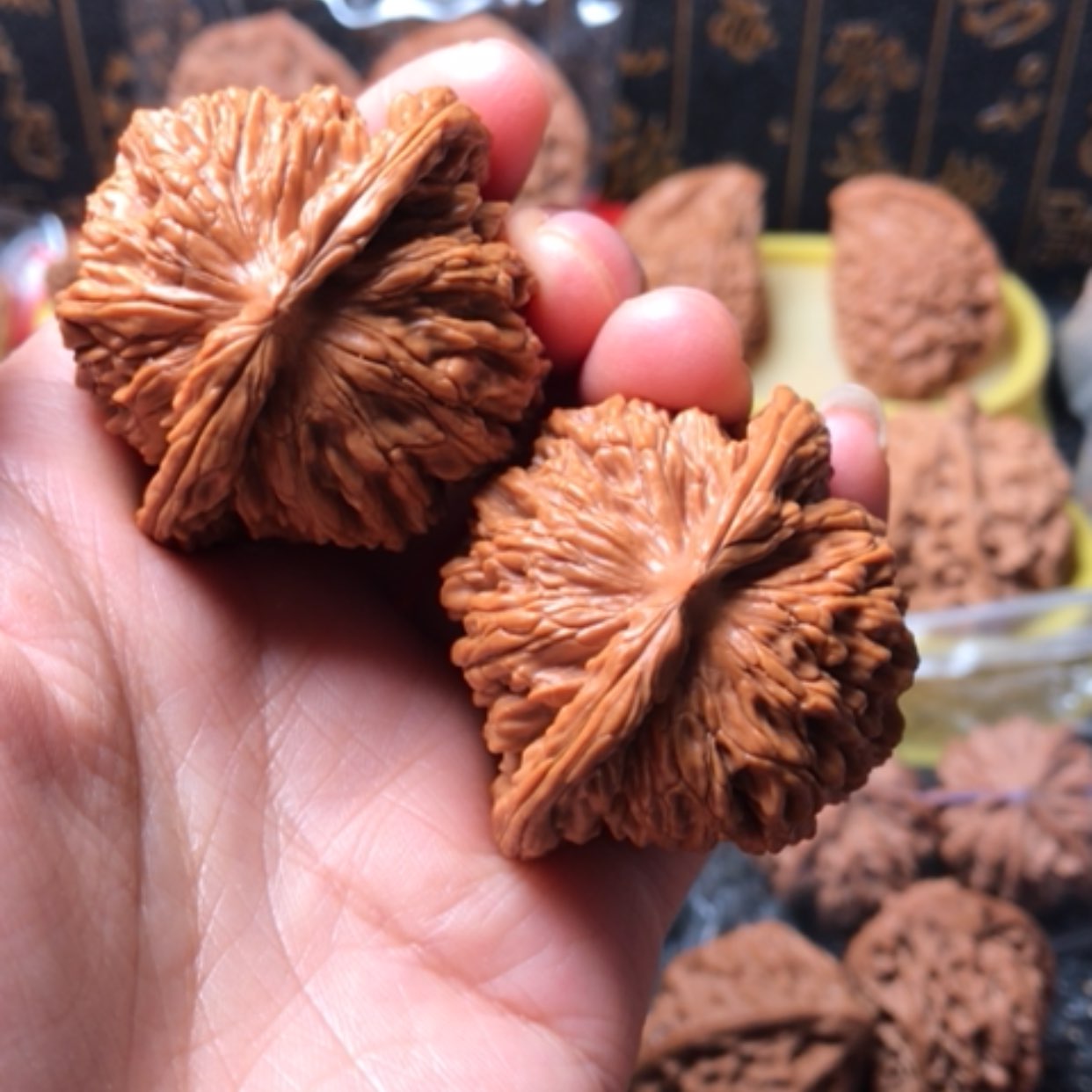 【闪购商品】摆件核桃云**阳文玩核桃