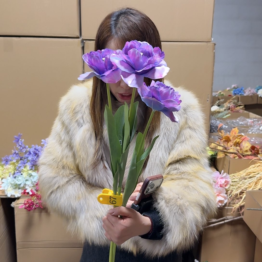 67号「闪购」仿真花，公主请下单