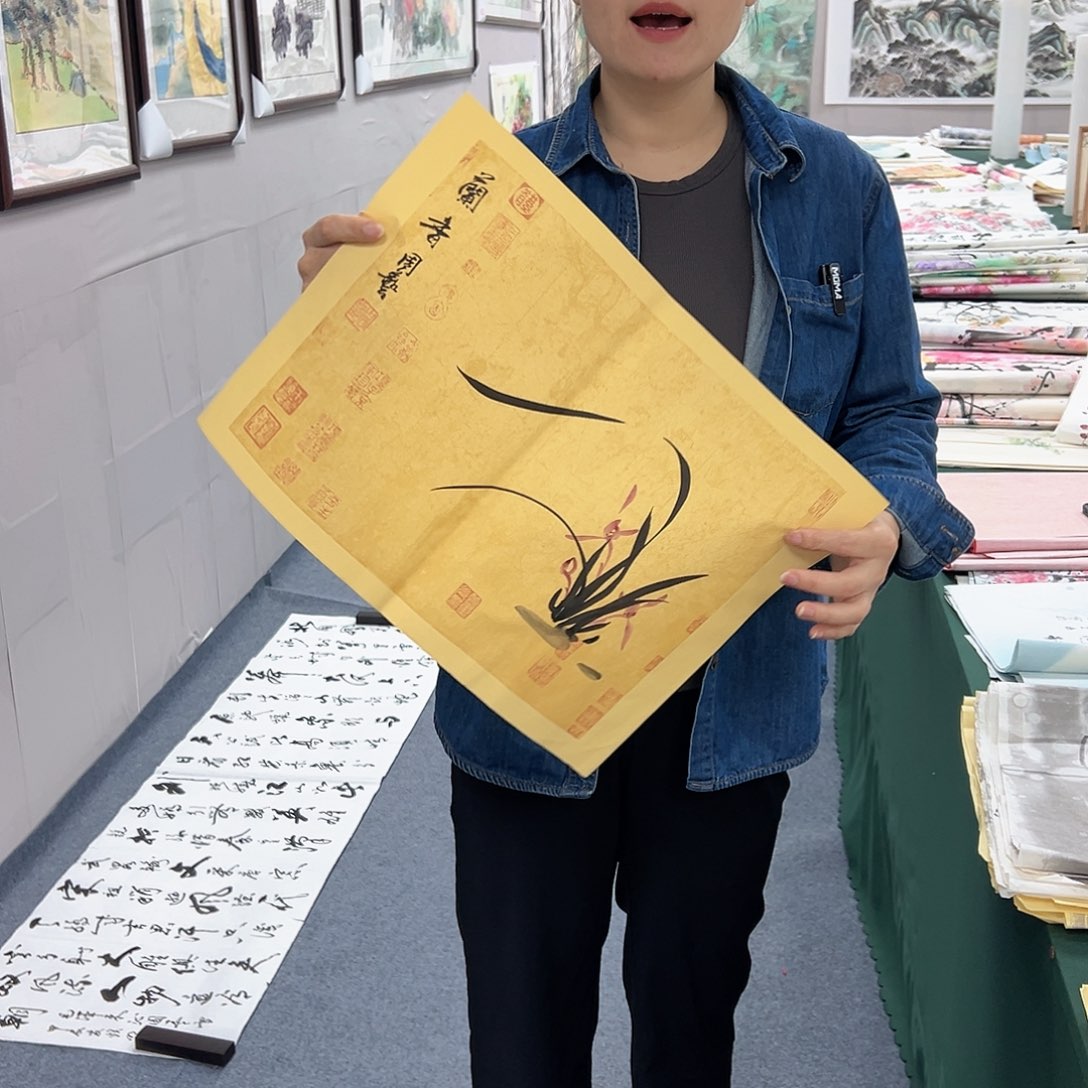 国画宣纸国画纯手绘作品