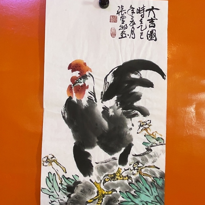 国画张圣敏先生纯手绘作品