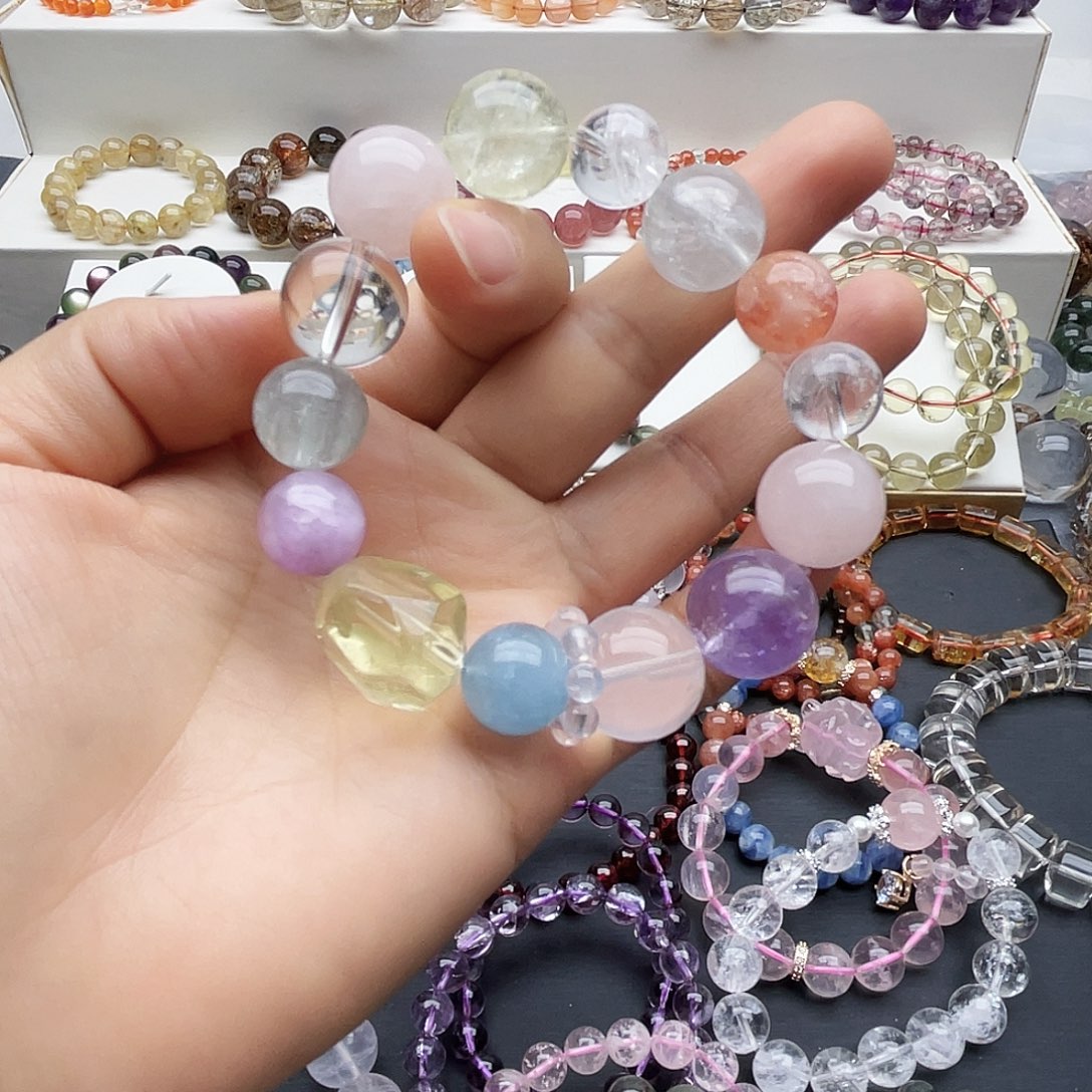 水晶手链未镶嵌水晶手链