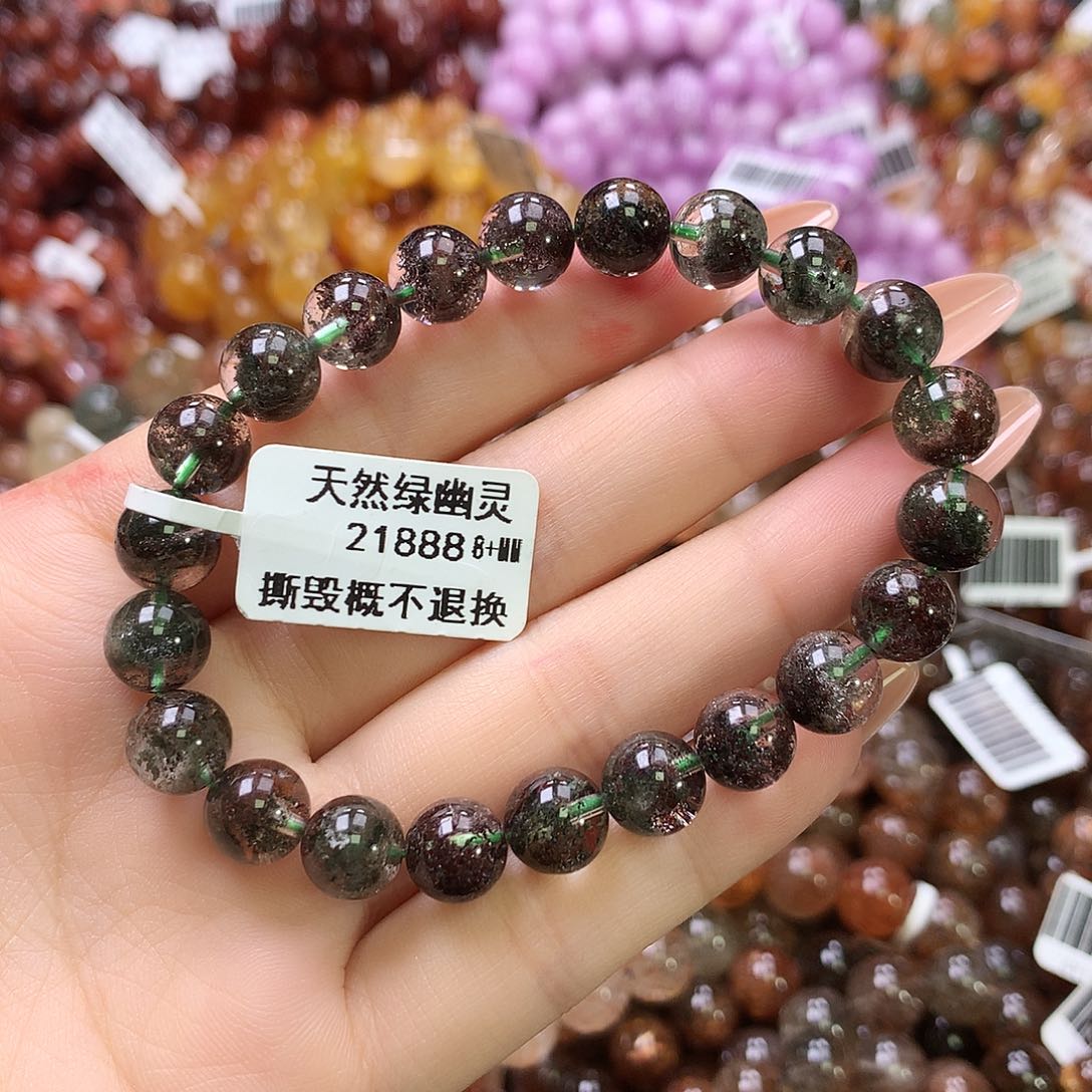 水晶手链未镶嵌，
