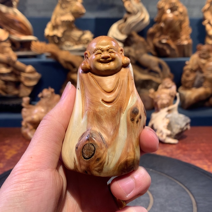 柏木（崖柏）根雕摆件