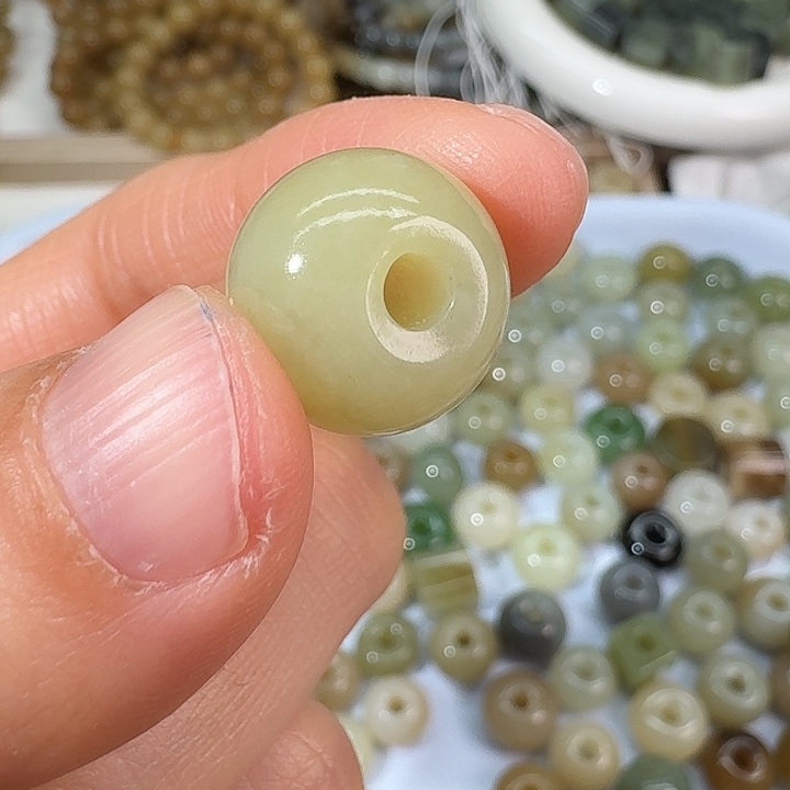 和田玉未镶嵌颈饰1512尺寸9