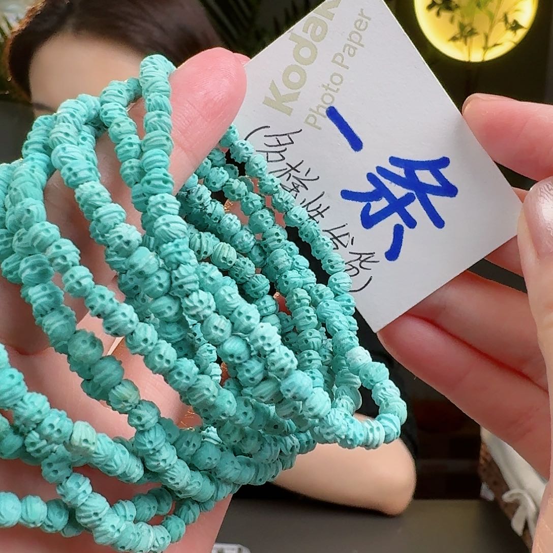 绿松石珠宝奇石未镶嵌