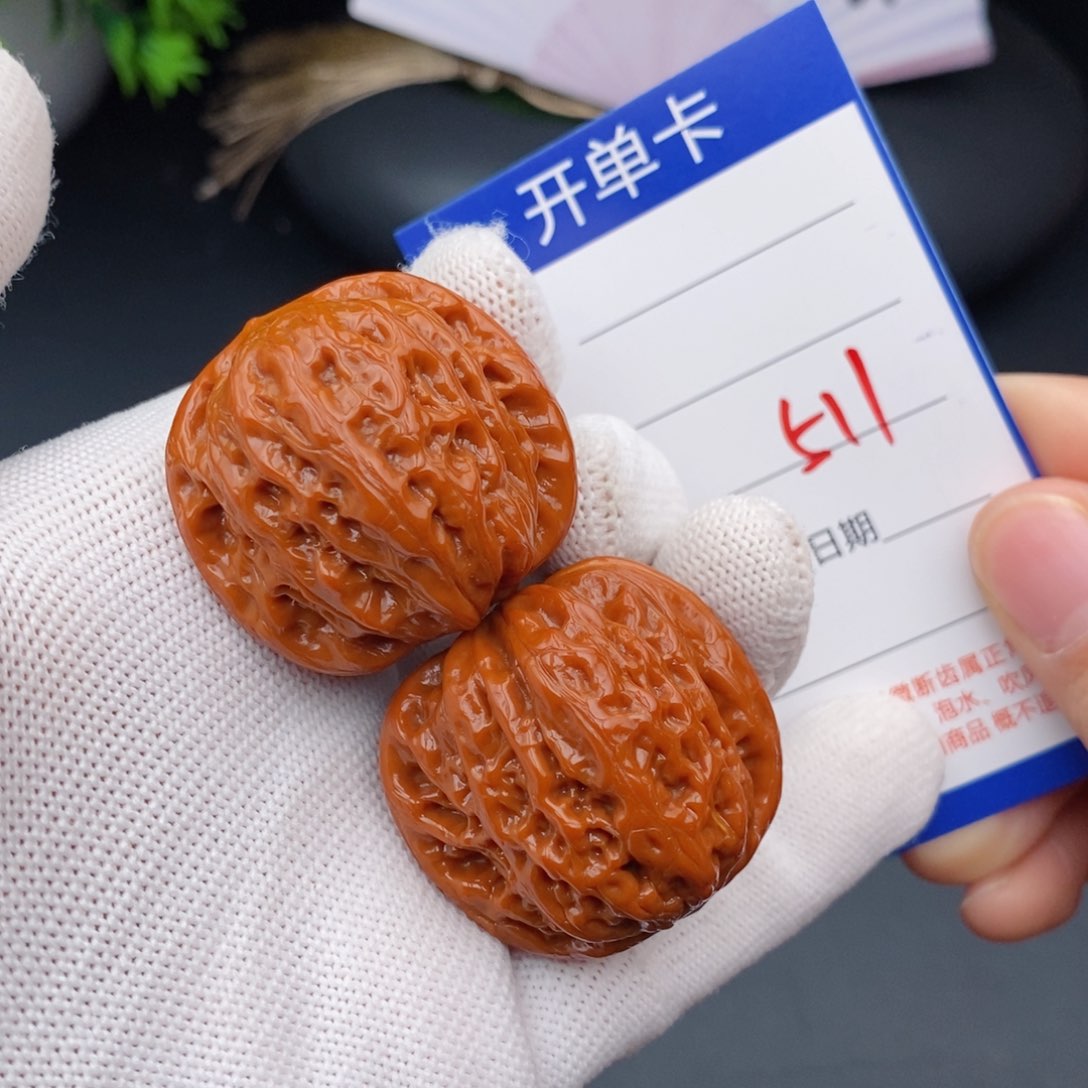 文玩核桃把件36铁锤511