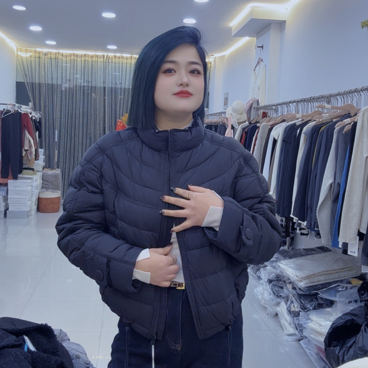 【遇见】立领排骨泡芙羽绒服