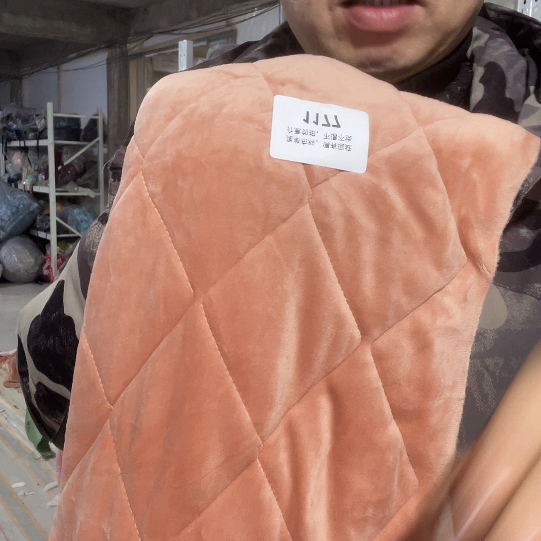 宽1.75米尘土脏加厚款双面毛绒绗棉1米价1177