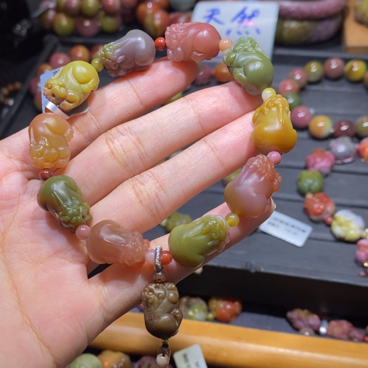 【闪购商品】未镶嵌手链玛瑙/玉髓貔貅