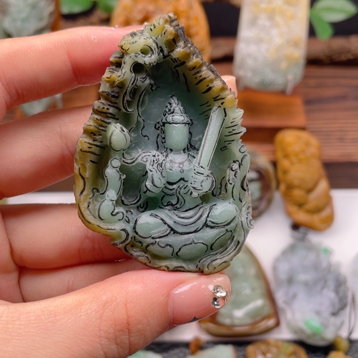 阿***晖定制翡翠未镶嵌翡翠
