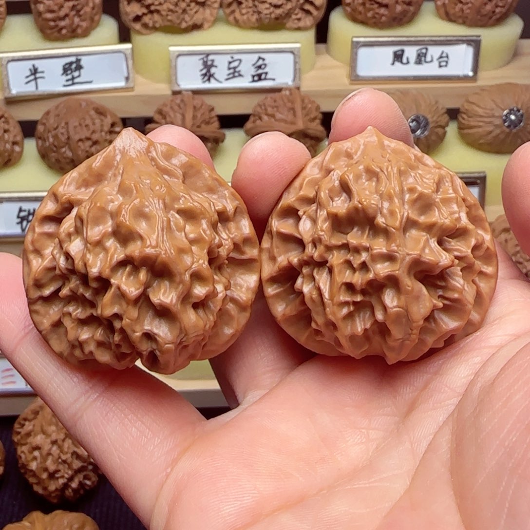 文玩核桃吊坠龙鳞41