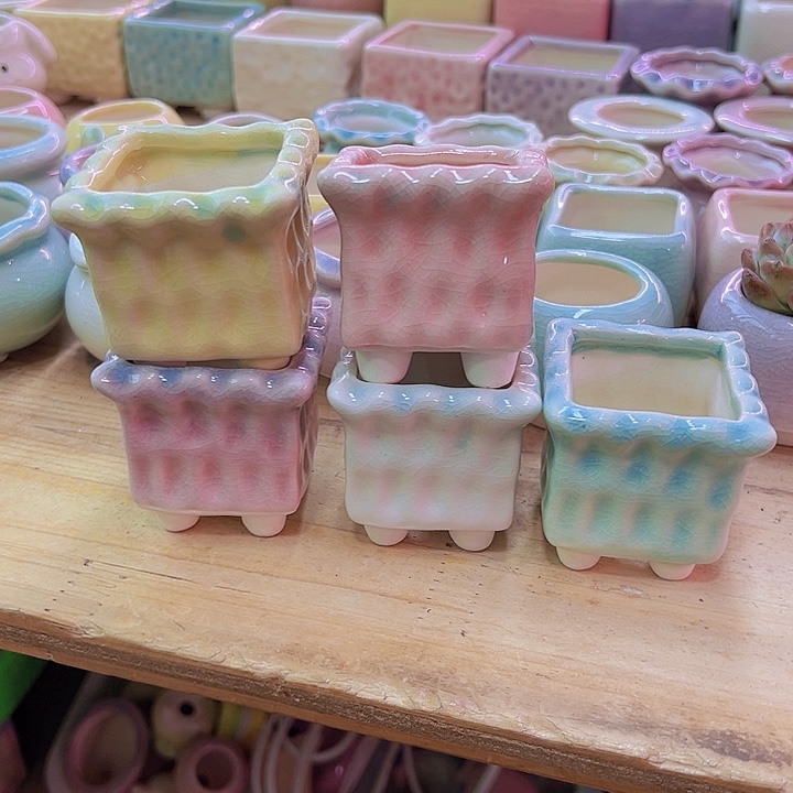 陶瓷花盆当场凑满12包邮