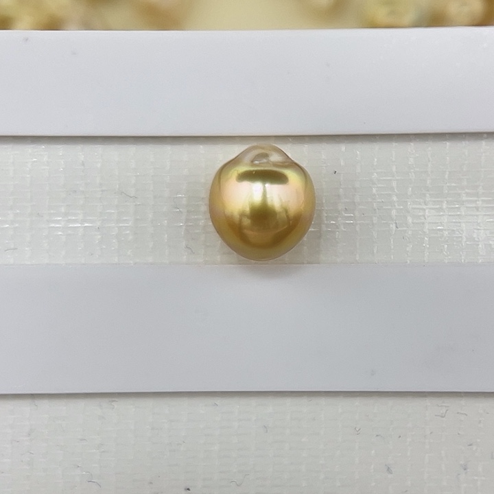 颈饰未镶嵌海水珍珠10.5 金珠 炫彩H8