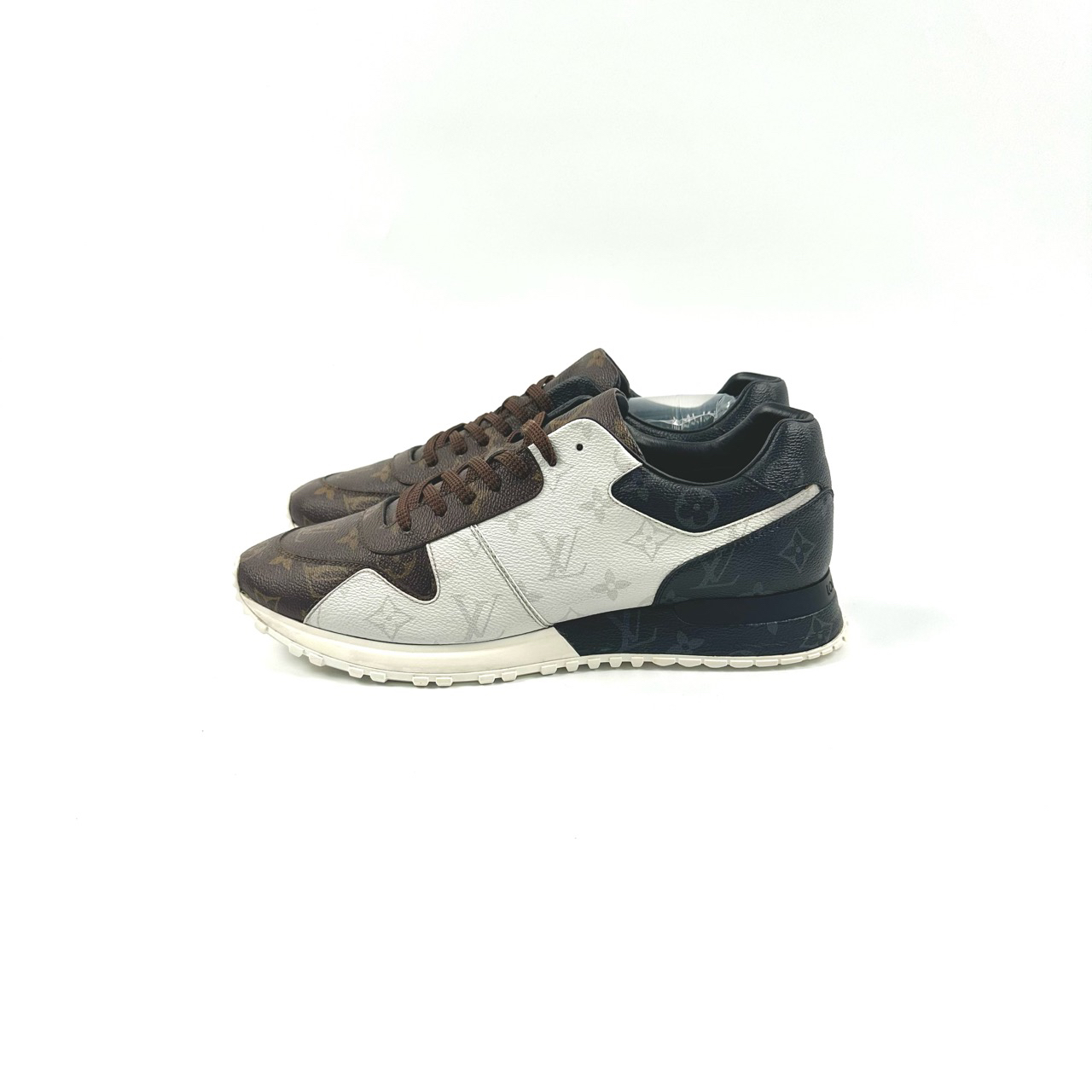 95新 LouisVuitton/路易威登 43码 白棕Run Away 运动鞋 97新 