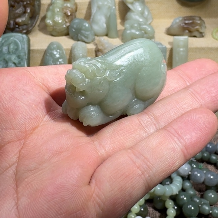 和田玉未镶嵌吊坠(不含链)