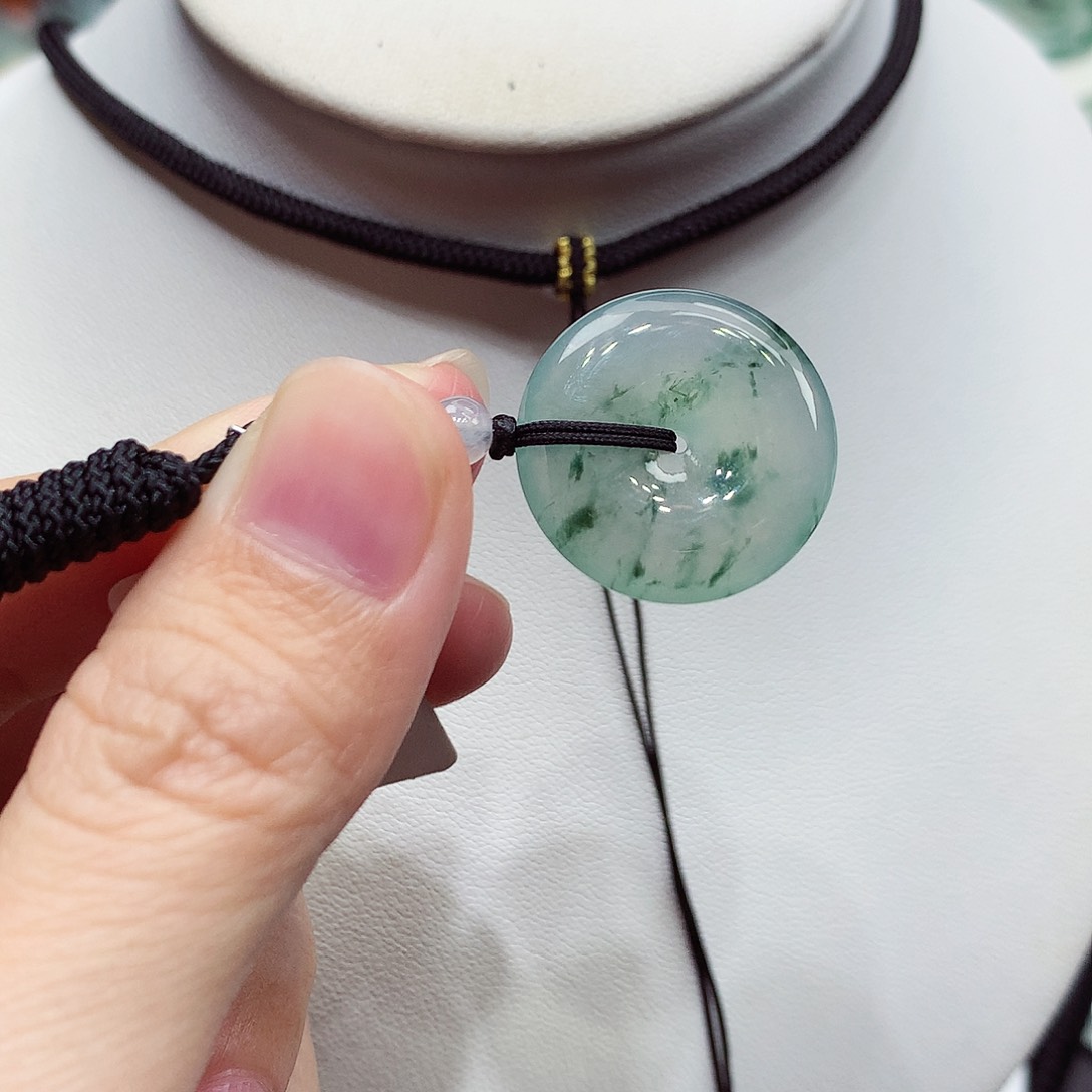 颈饰未镶嵌翡翠编号9，20.8/4.3