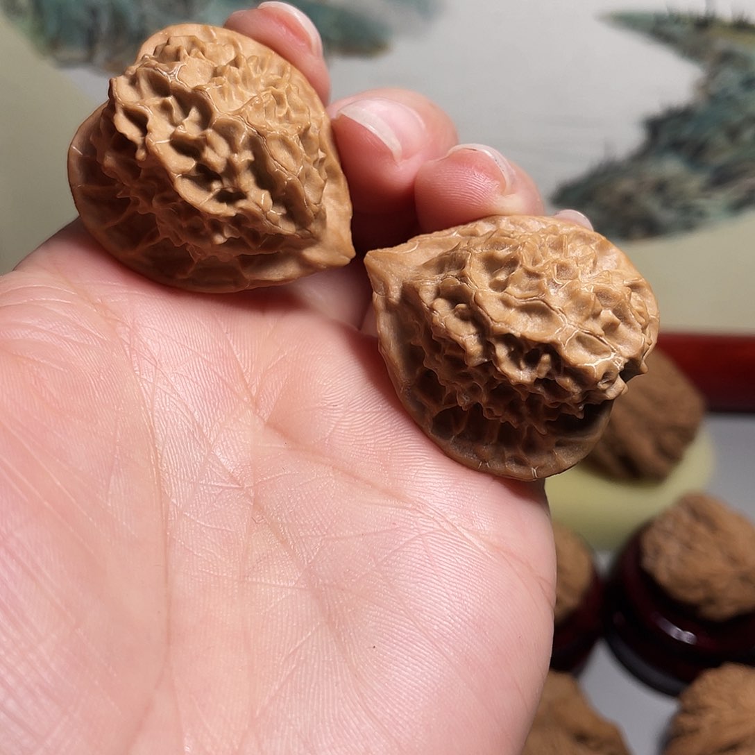 核桃手串/手链精品珊瑚塔32加