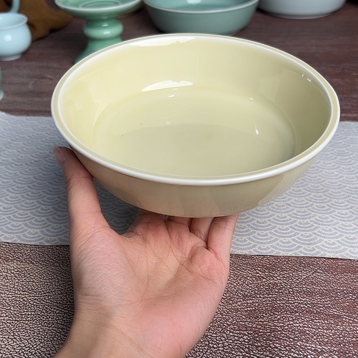 龙泉云间青瓷小米茶器