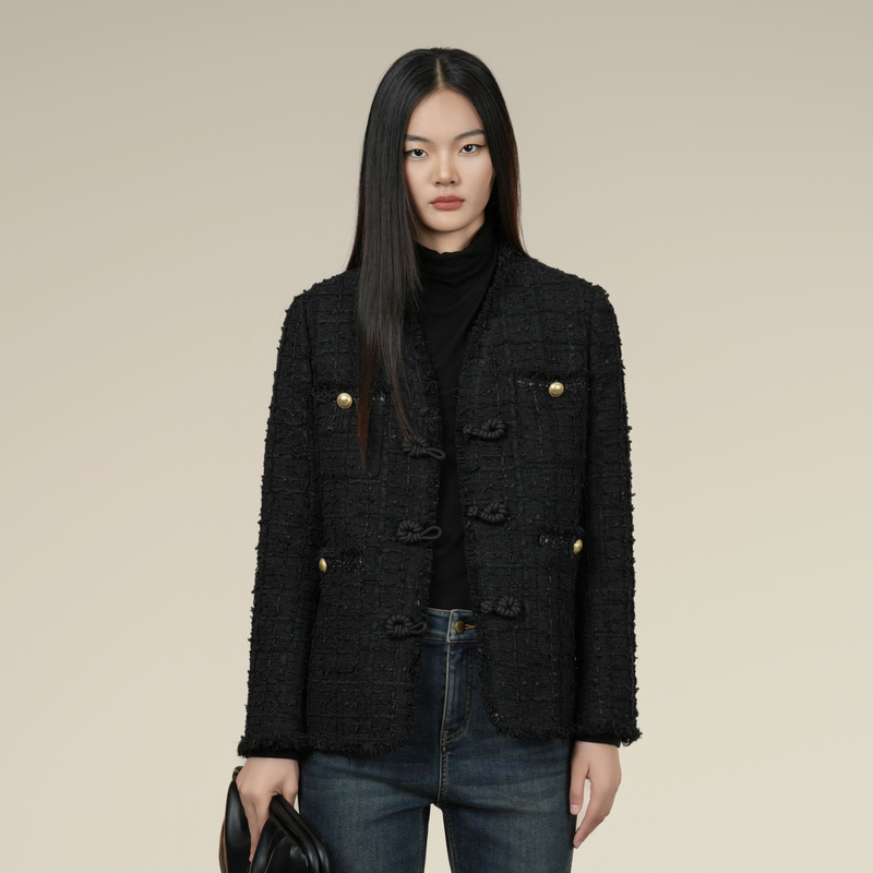 《10.7》毛呢外套XK407015A390