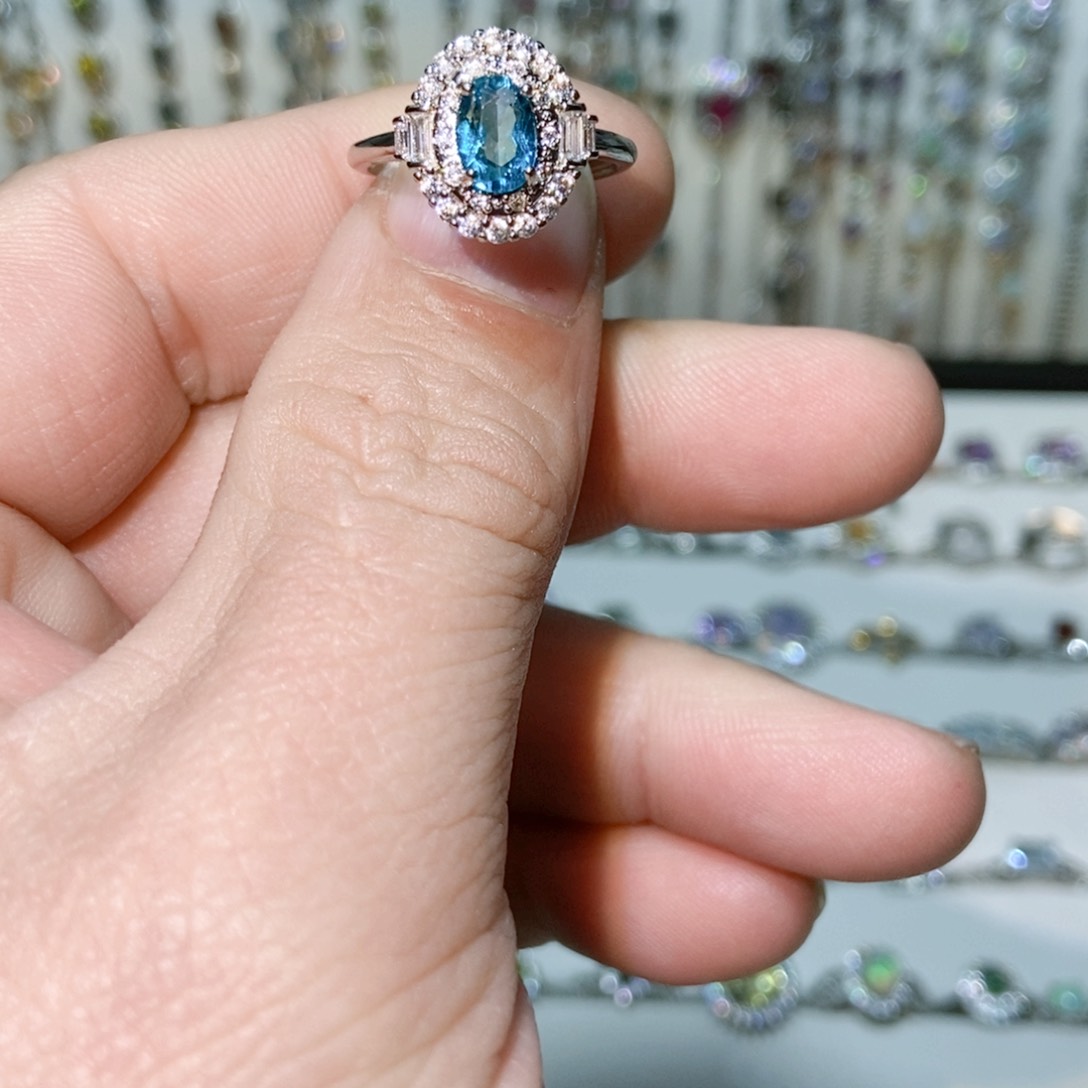 紫晶珠宝半成品银S925镶嵌