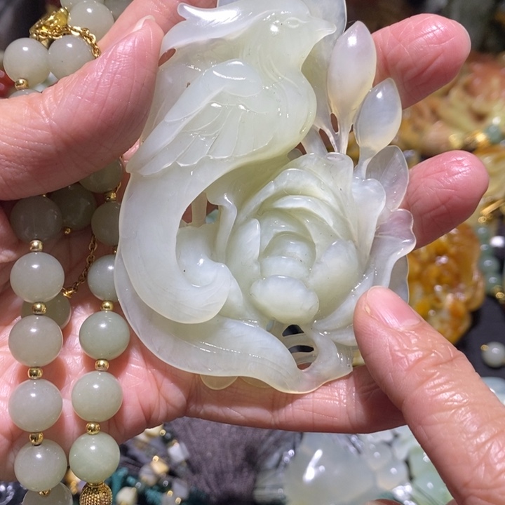 岫玉岫玉吊坠未镶嵌