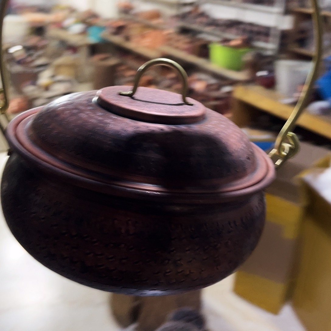 提梁吊锅手工锻打工艺