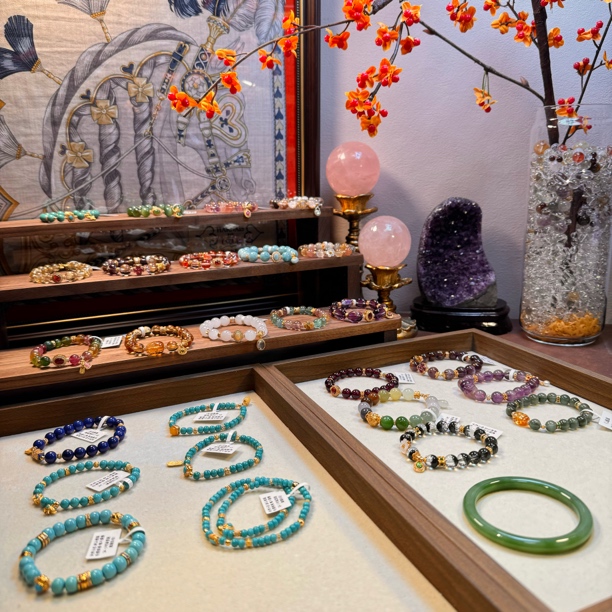 顺丰包邮【翡翠】手链手串盈盈原创设计款