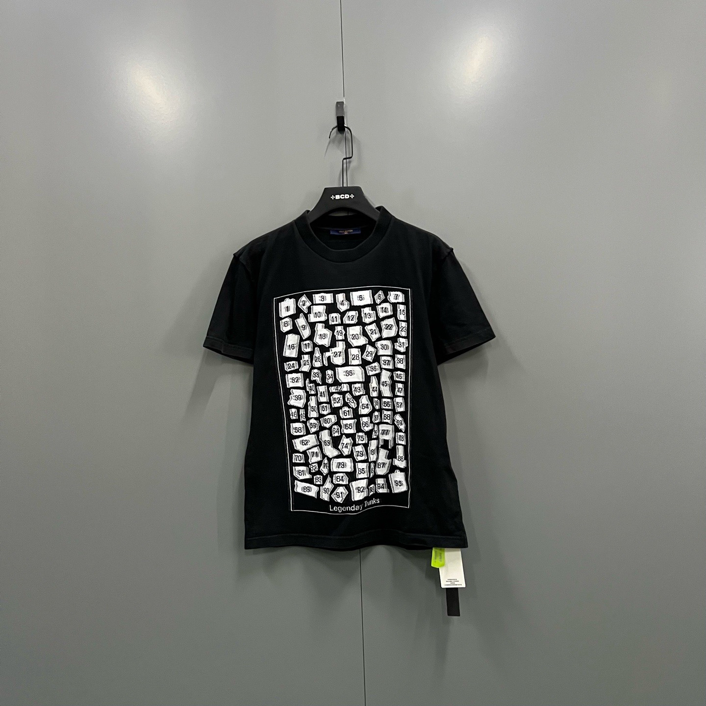 99新 LouisVuitton/路易威登 (ll) 拼图数字圆领短袖 M码/610585