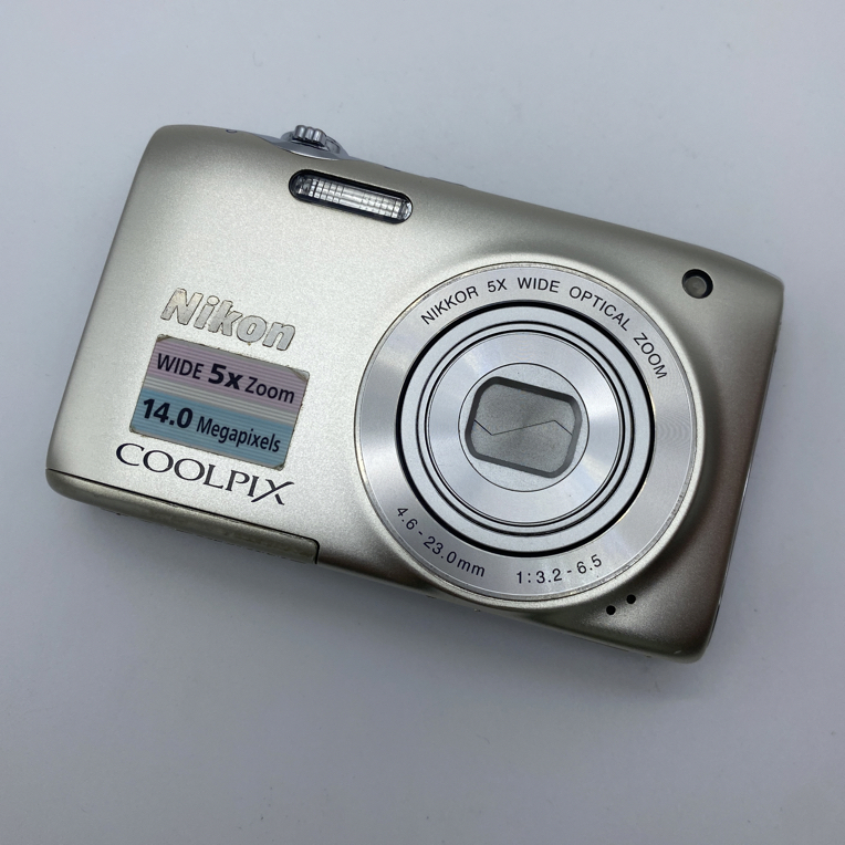 9新 Nikon/尼康 S3100 1400w像素5x尼克尔变焦镜头 ccd数码相机