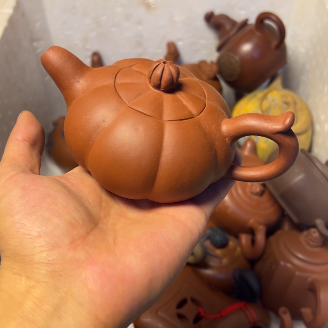 茶壶紫砂宜兴原矿紫砂壶200毫升容量