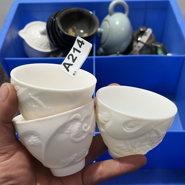 茶具默认微瑕瓷器、茶具、壶、摆件，介意勿拍 