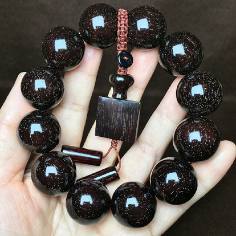 紫檀金星手串2.0mm文玩木作
