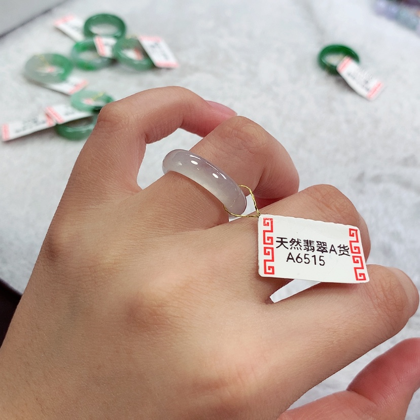 【闪购商品】未镶嵌戒指翡翠12号