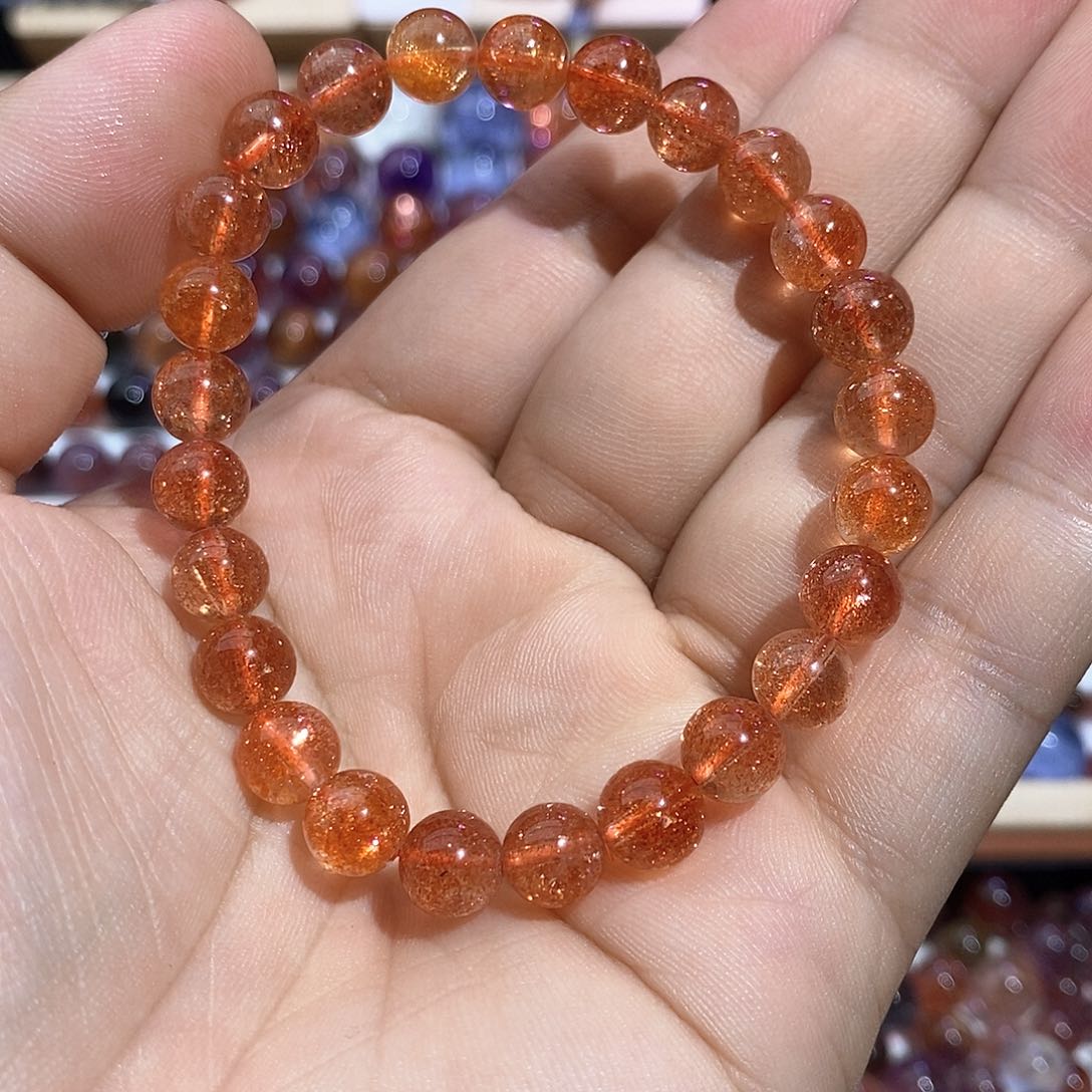 日光石日光石手串未镶嵌