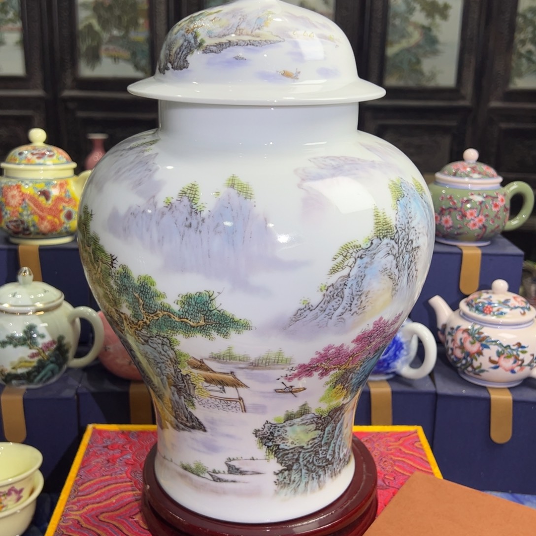 摆件陶景德镇陶瓷工艺品