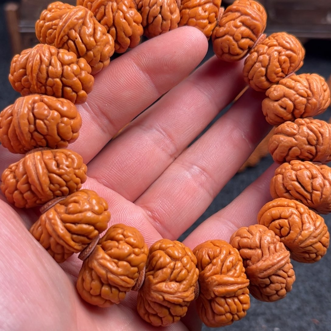 桃核手串6号链接手串