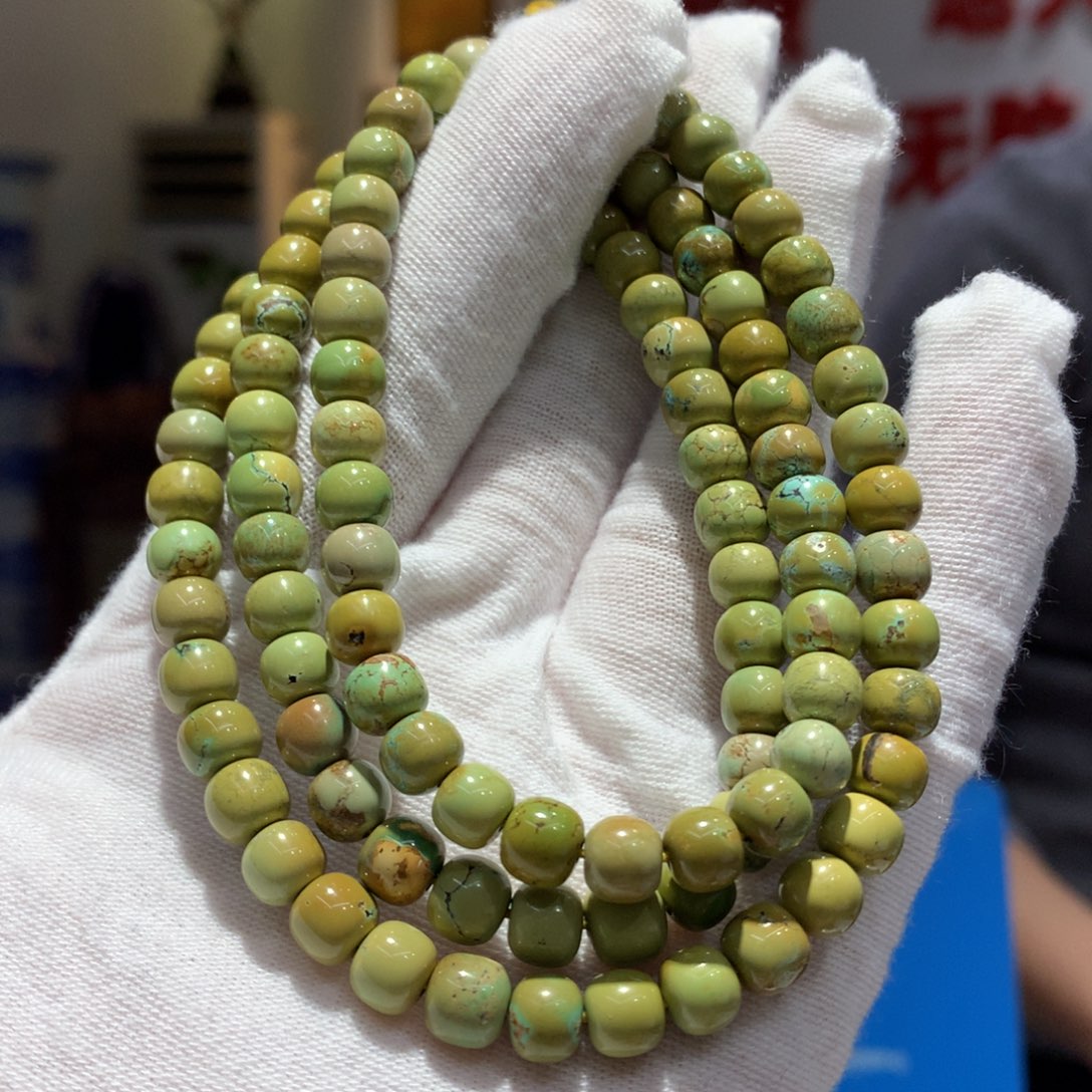 未镶嵌绿松石长链