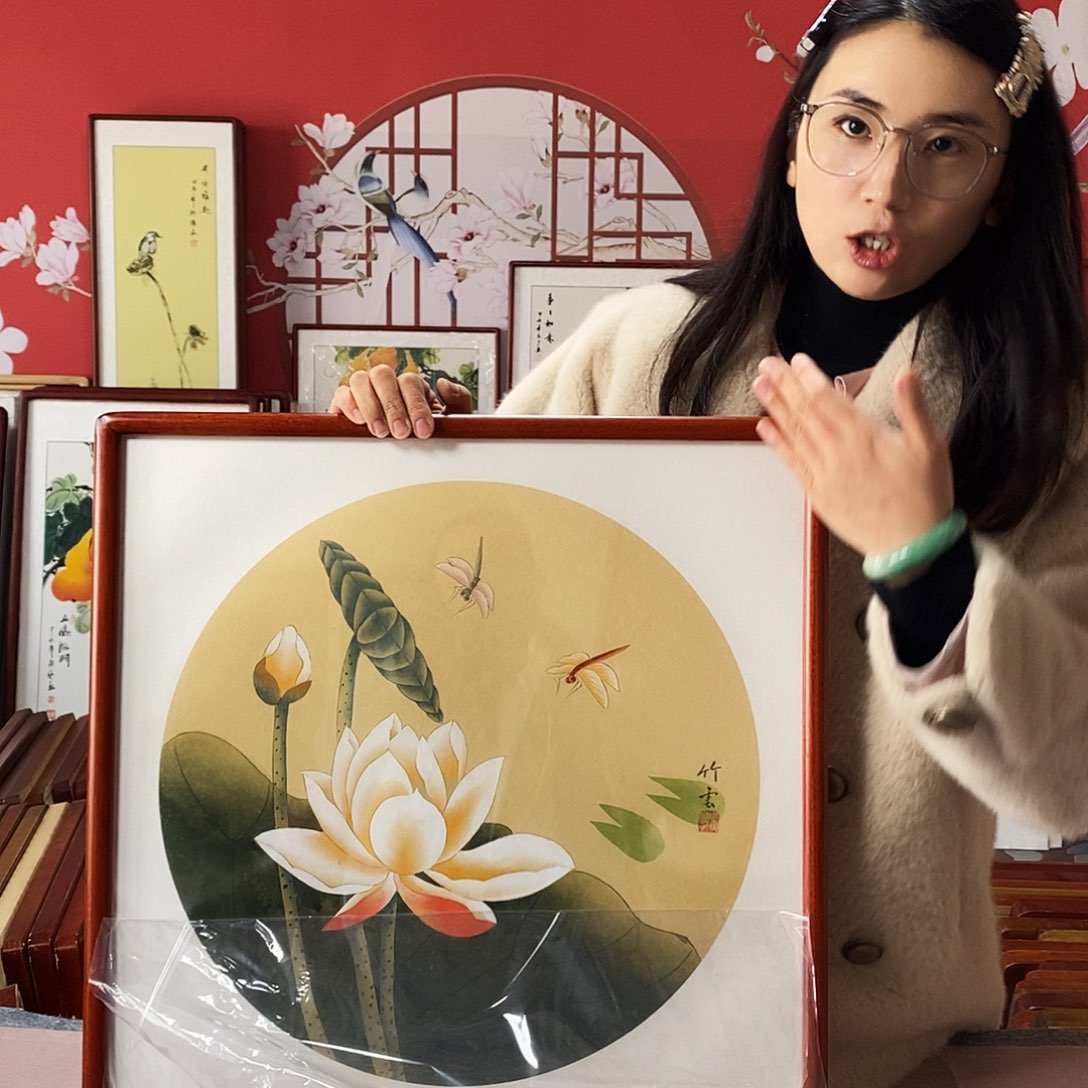 国画手写手绘52✖️52国画作品