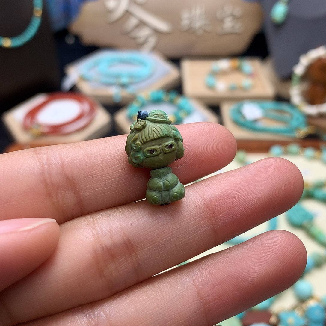 绿松石挂件未镶嵌