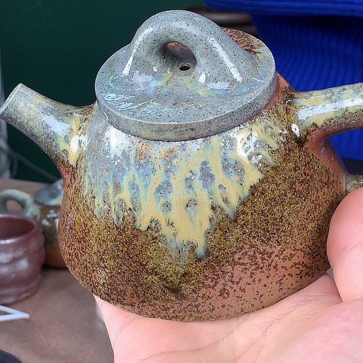 紫砂柴烧纯自然柴烧