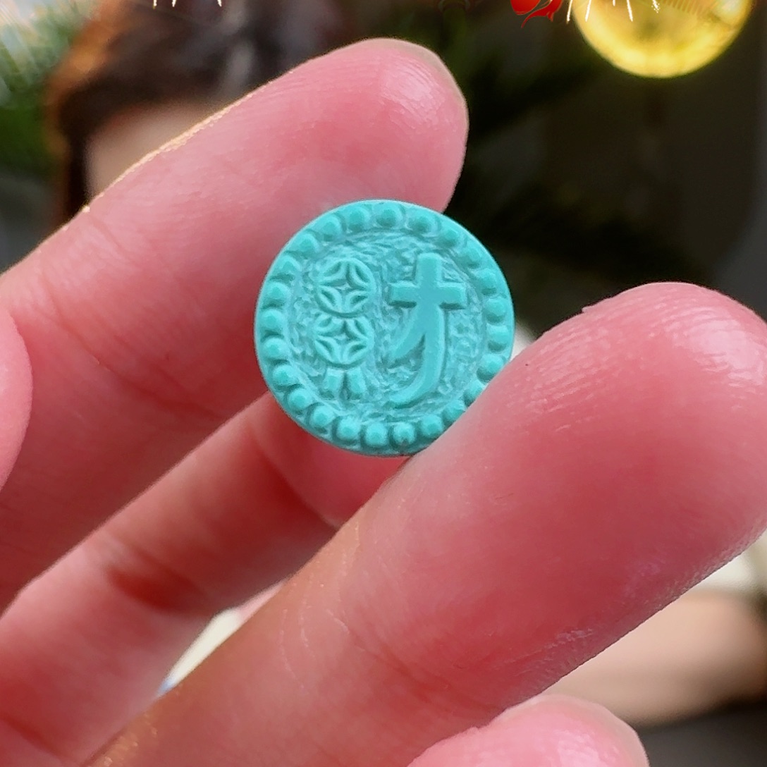 绿松石珠宝奇石未镶嵌