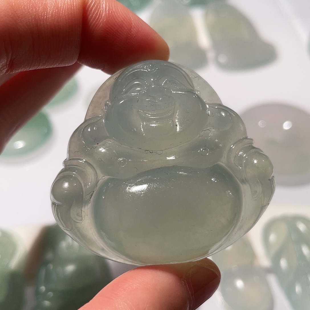 定制翡翠未镶嵌挂件