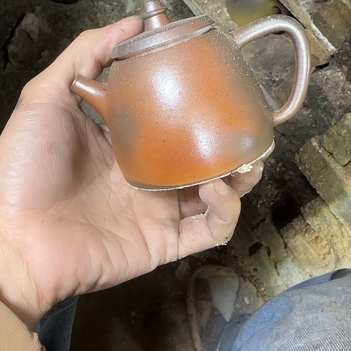 徐***齋茶壶紫砂坭兴陶柴烧